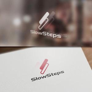 BKdesign (late_design)さんのSlowSteps株式会社の社名ロゴデザインへの提案