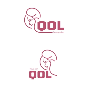 tsu_wam (tsu_wam)さんの新規開業美容院『QOL』文字のロゴ、イラストデザインへの提案
