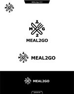 queuecat (queuecat)さんのアウトドア向食品の新ブランド『MEAL2go』のロゴへの提案