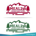 Innocent public tree (nekosu)さんのアウトドア向食品の新ブランド『MEAL2go』のロゴへの提案