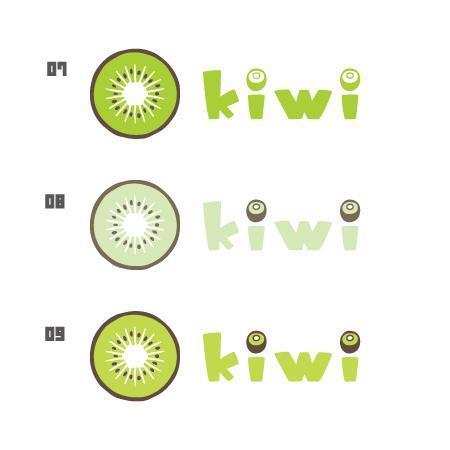 eiasky (skyktm)さんのインターネットライブ配信「kiwi(キウイ)」のロゴへの提案