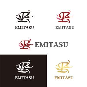 KOZ-DESIGN (saki8)さんの美容・リラクサロン運営会社「EMITASU（エミタス）」のロゴへの提案