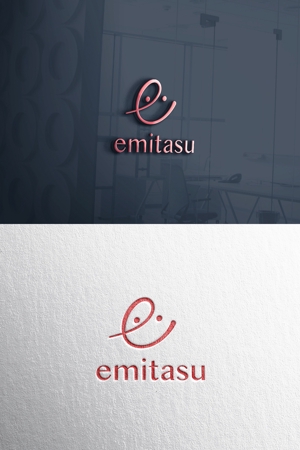 YOO GRAPH (fujiseyoo)さんの美容・リラクサロン運営会社「EMITASU（エミタス）」のロゴへの提案