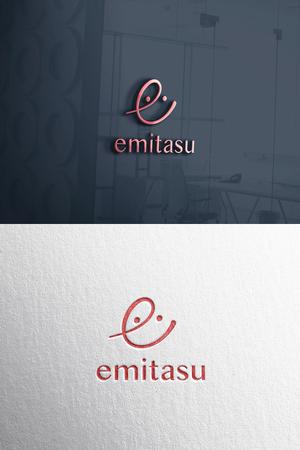 YOO GRAPH (fujiseyoo)さんの美容・リラクサロン運営会社「EMITASU（エミタス）」のロゴへの提案