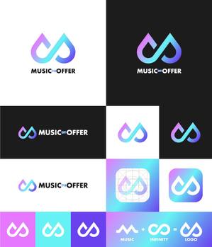 KENTO CREATIVE (KENTO-CREATIVE)さんの音楽家が仕事を探すサイト　MUSIC∞OFFER　のロゴへの提案