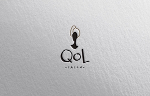 ALTAGRAPH (ALTAGRAPH)さんの新規開業美容院『QOL』文字のロゴ、イラストデザインへの提案