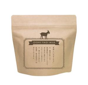 C DESIGN (conifer)さんの犬猫用ヤギミルク２種のパッケージデザインへの提案