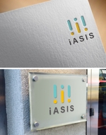 清水　貴史 (smirk777)さんの障害者定着（企業向けシステム）「iASIS　アシス」のロゴへの提案