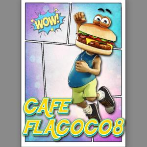 proposer_gaku (proposer_gaku)さんのハンバーガーショップのアメリカンポップなキャラクターのイラストへの提案