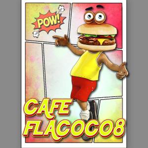 proposer_gaku (proposer_gaku)さんのハンバーガーショップのアメリカンポップなキャラクターのイラストへの提案