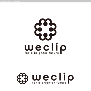 cambelworks (cambelworks)さんの子どもと地域の大人をつなぐ教育(共育)プラットフォームを提供する「weclip」のロゴへの提案