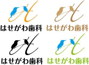 nakamurakikaku (hiro61376137)さんの女性院長の新規歯科医院「はせがわ歯科」ロゴへの提案