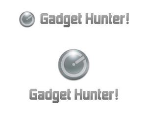 hype_creatureさんの「Gadget Hunter!」というサイトで使用するロゴへの提案