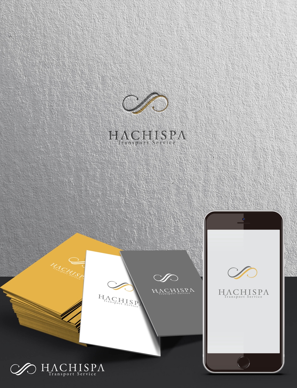 出張リラクゼーションサロンのHACHISPAのロゴ