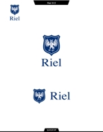 queuecat (queuecat)さんの社名「Riel(リエル)」のロゴへの提案