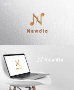y2design (yamana_design)さんの新しいアーティストと出会える音楽プラットフォーム「Newdio」のサービスロゴへの提案