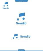 queuecat (queuecat)さんの新しいアーティストと出会える音楽プラットフォーム「Newdio」のサービスロゴへの提案