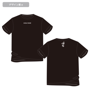 Yamazaki_D.Studio (EmiYama_8)さんのパーソナルジムEAGLEBASEのTシャツデザインへの提案