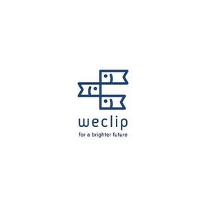 ol_z (ol_z)さんの子どもと地域の大人をつなぐ教育(共育)プラットフォームを提供する「weclip」のロゴへの提案