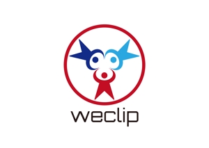 tora (tora_09)さんの子どもと地域の大人をつなぐ教育(共育)プラットフォームを提供する「weclip」のロゴへの提案