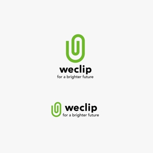 Na2CO3_design (na2co3_design)さんの子どもと地域の大人をつなぐ教育(共育)プラットフォームを提供する「weclip」のロゴへの提案