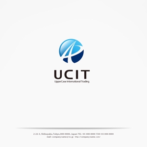 H-Design (yahhidy)さんの貿易会社『UpperCase International Trading（UCIT)』のロゴ制作への提案