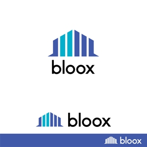 KODO (KODO)さんの建設不動産システムエンジニア会社　”bloox”の会社ロゴデザインへの提案