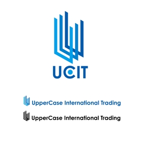Hagemin (24tara)さんの貿易会社『UpperCase International Trading（UCIT)』のロゴ制作への提案