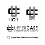 Hagemin (24tara)さんの貿易会社『UpperCase International Trading（UCIT)』のロゴ制作への提案