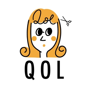 yuhomaru_313さんの新規開業美容院『QOL』文字のロゴ、イラストデザインへの提案