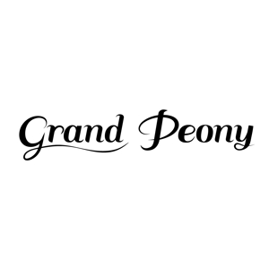 K-rinka (YPK-rinka)さんの「Grand Peony」のロゴ作成への提案