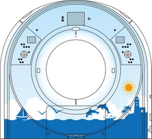 Bucchi (Bucchi)さんのCT機器の正面に描くイラストへの提案