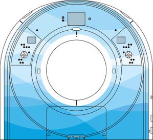 Bucchi (Bucchi)さんのCT機器の正面に描くイラストへの提案