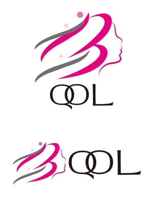 田中　威 (dd51)さんの新規開業美容院『QOL』文字のロゴ、イラストデザインへの提案