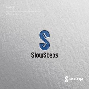 doremi (doremidesign)さんのSlowSteps株式会社の社名ロゴデザインへの提案