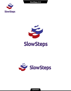 queuecat (queuecat)さんのSlowSteps株式会社の社名ロゴデザインへの提案