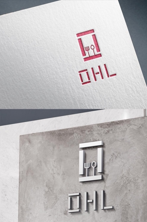 textile as (asrytextile)さんの設計デザイン事務所の「株式会社OHL」のロゴへの提案