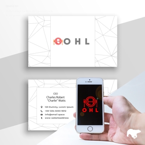 1-SENSE (tattsu0812)さんの設計デザイン事務所の「株式会社OHL」のロゴへの提案