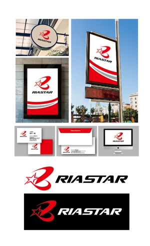 King_J (king_j)さんの株式会社RIASTARのロゴ作成依頼への提案
