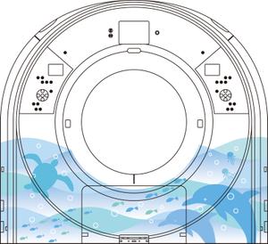 Metsola (Metsola)さんのCT機器の正面に描くイラストへの提案