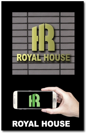 SUN DESIGN (keishi0016)さんのハウスメーカー「ROYAL HOUSE」のロゴ制作依頼への提案