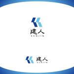 P Design (DesignStudio)さんの総合建設「株式会社 建人」の会社ロゴへの提案