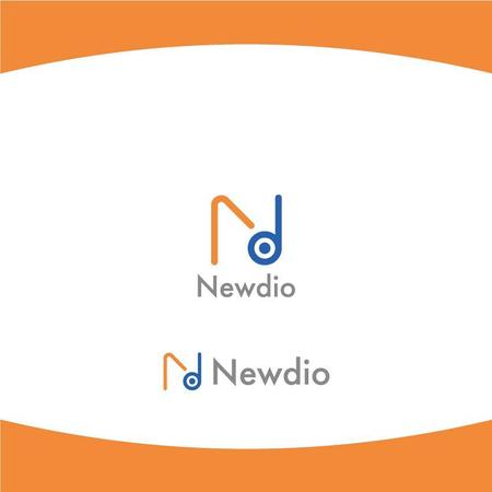 Kaito Design (kaito0802)さんの新しいアーティストと出会える音楽プラットフォーム「Newdio」のサービスロゴへの提案