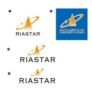 marukei (marukei)さんの株式会社RIASTARのロゴ作成依頼への提案