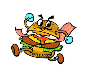 abi_sadaさんのハンバーガーショップのアメリカンポップなキャラクターのイラストへの提案