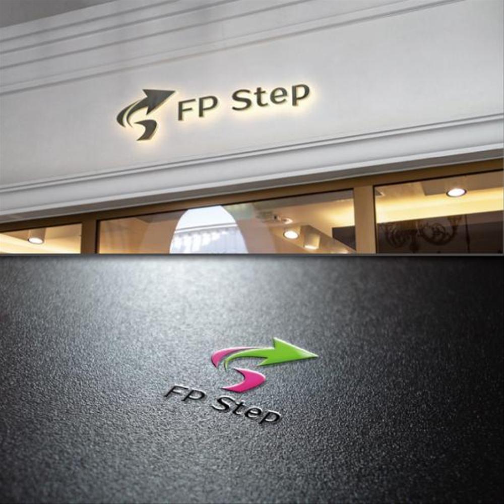 ファイナンシャルプランナーの会社「FPステップ」の　ロゴ