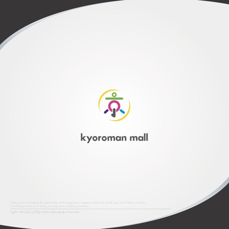 XL@グラフィック (ldz530607)さんの自社アプリ内のショッピングモール『京ろまんモール』のロゴマークへの提案