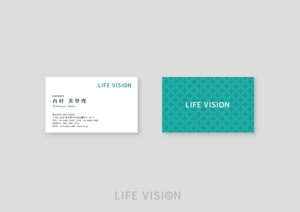 N_design (zero_factory)さんの会社設立　LIFE VISION 名刺作成への提案