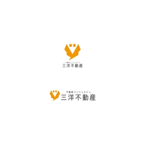 Yolozu (Yolozu)さんの不動産コンシェルジュ　三洋不動産 の ロゴと屋号文字への提案