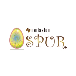 さんの「nailsalon SPUR」のロゴ作成への提案